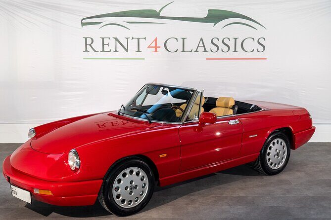 Vintage car rental on the lake for a day - The Sum Up