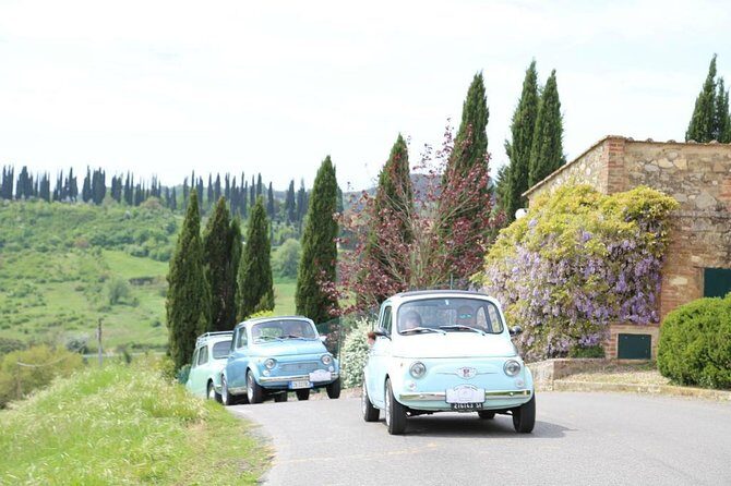 Vintage Fiat 500 Tour from Siena: Tuscan Hills and Winery Lunch - What’s Included and What’s Not