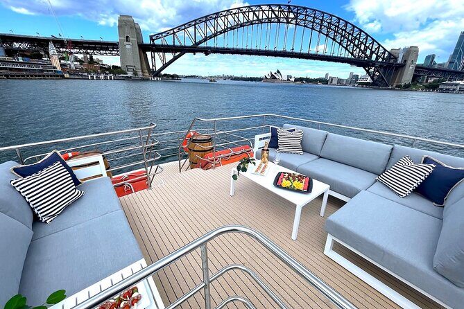 Vivid 90-Minute Sydney Harbour Intimate Catamaran Cruise with Canapes - What to Expect on Board