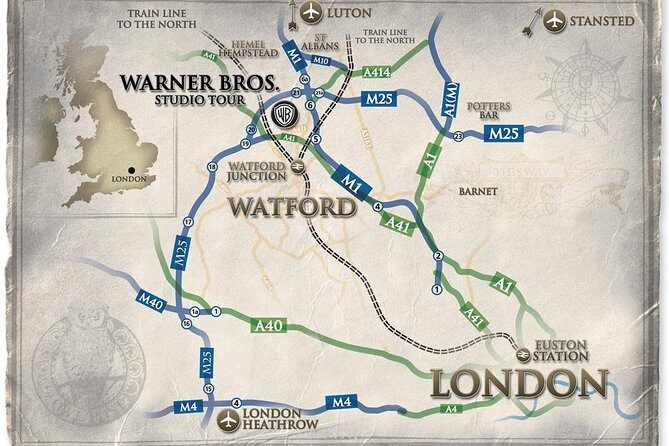 Warner Bros. Studio Tour with Transportation from London - FAQ