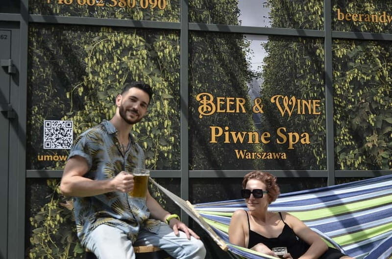 Warsaw: Beer Bath Experience (Sauna, Bath & Degustation) - The Itinerary in Detail