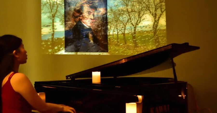 Warsaw Concert: Chopin  Painted by Candlelights with Wine - A Deep Dive into the Warsaw Chopin Candlelight Concert