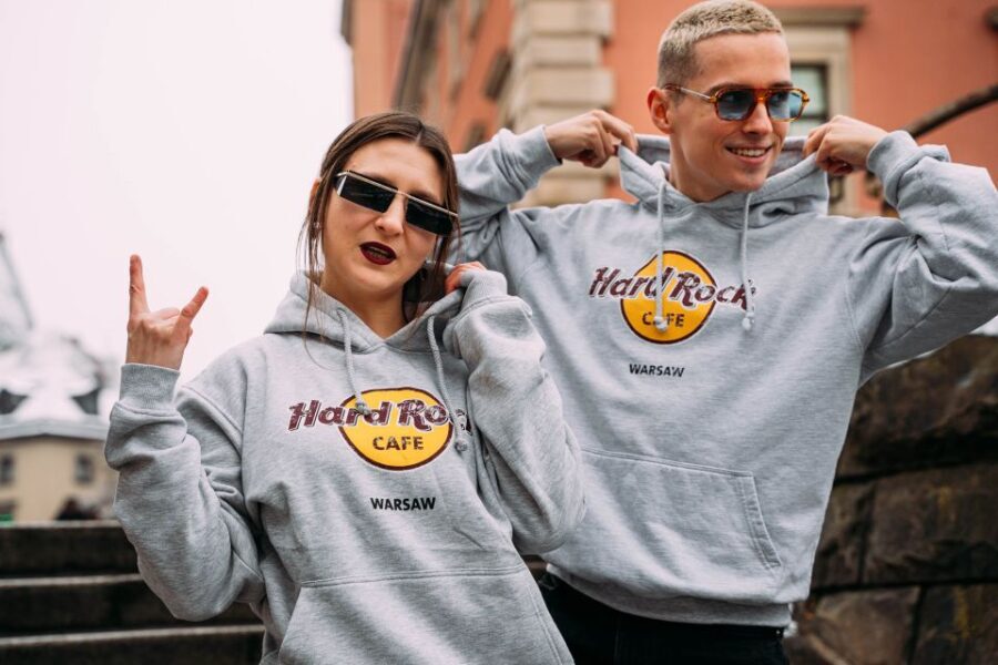 Warsaw: Lunch or dinner at Hard Rock Cafe with Skip-the-Line - The Memorabilia Collection and Shopping