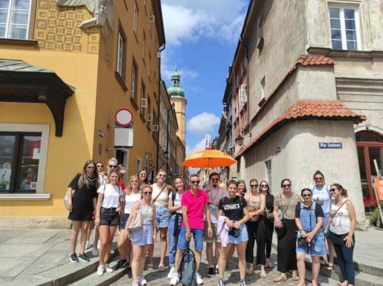 Warsaw Old Town UNESCO HERITAGE walking tour in English - Authentic Experience: What Past Travelers Say