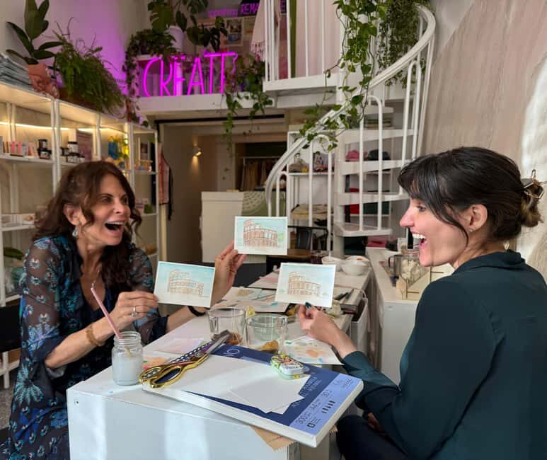Watercolor in Rome: Create Your Own Hand-Painted Souvenir - The Sum Up