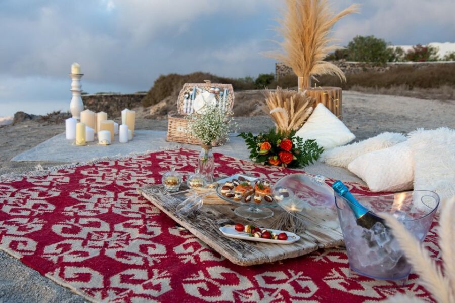 wedding proposal sunset private picnic - The Experience in Detail