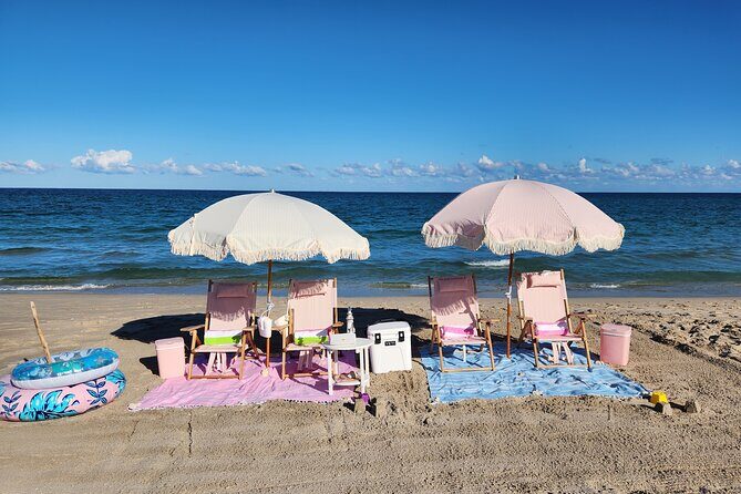 West Palm Beach Day: Umbrella, Chairs, Yeti, JBL Speaker, Towels+ - Why Choose Coastal Cabana Club?