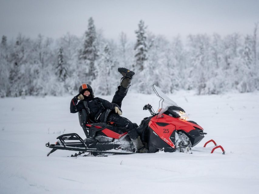Wilderness Tour with Snowmobile & Ice Fishing - The Value of the Experience