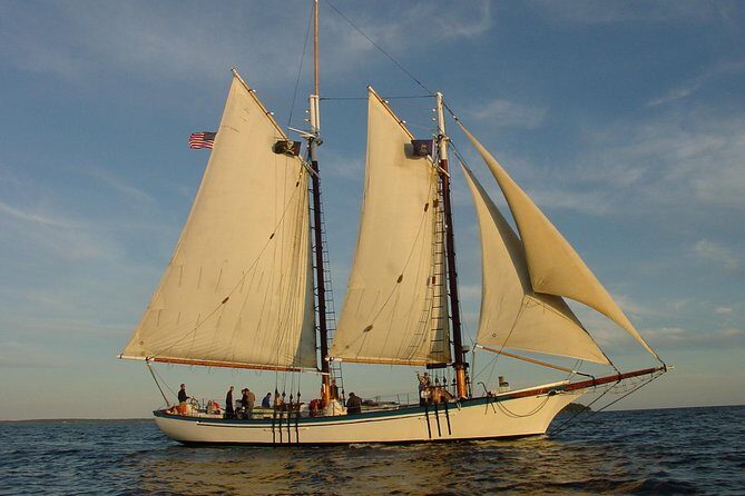Windjammer Classic Sunset Sail from Camden, Maine - Scenic Stops and Highlights