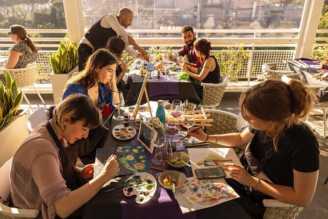 Wine and Canvas Club of Rome - Discovering Rome’s Artistic Side: A Detailed Look