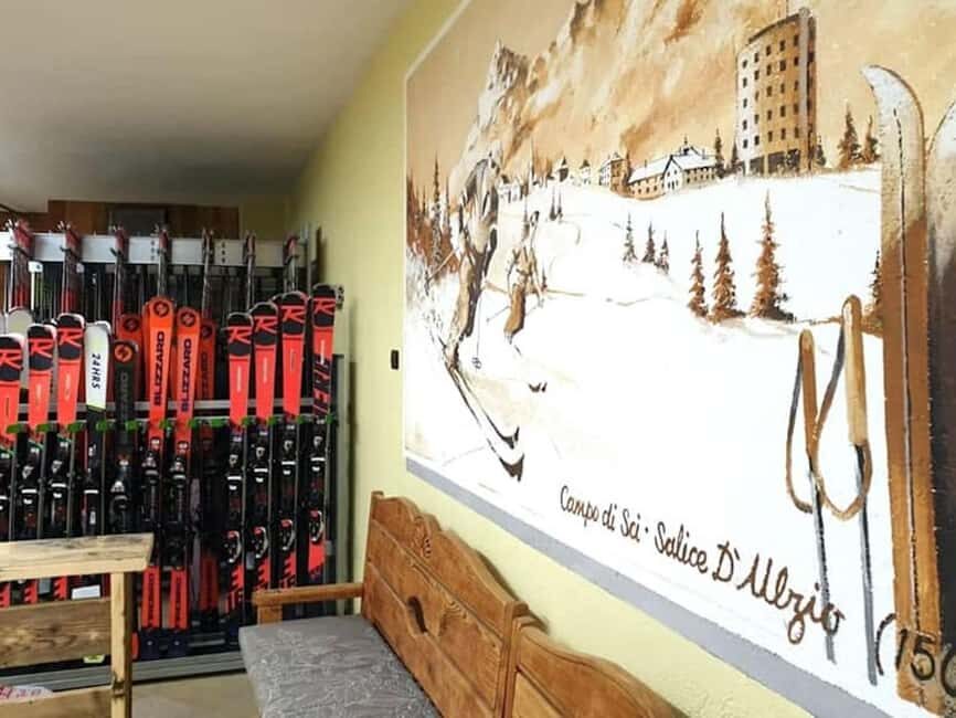 Winter Equipment Rental - Maison Clataud Sport Sportinia - The Location and Accessibility