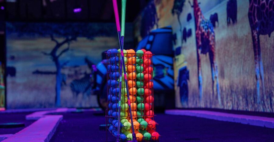 Woop! Glow golf: Ljubljana Btc City - The Themed Rooms and What to Expect