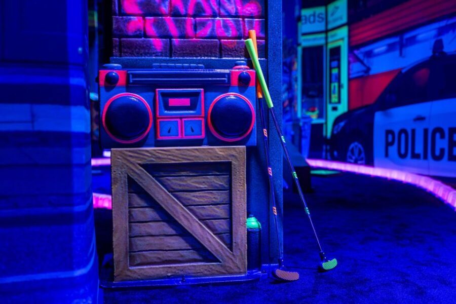 Woop! Glow Golf: Maribor - A Bright Spin on Mini Golf in Maribor