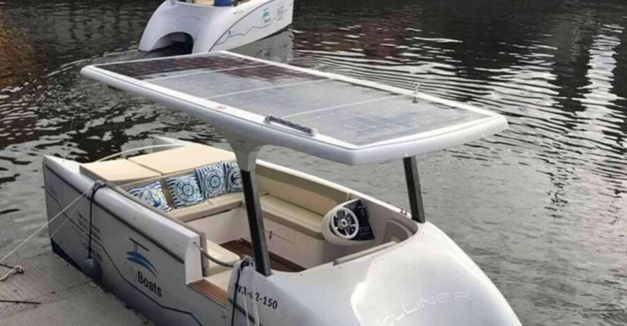 Wroclaw: City Walk and Cruise by Luxury Solar Catamaran - The eco-friendly solar gondola cruise