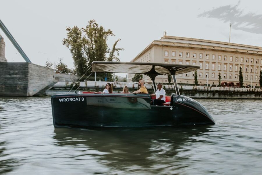 Wroclaw: Solar Catamaran Cruise on the Odra River