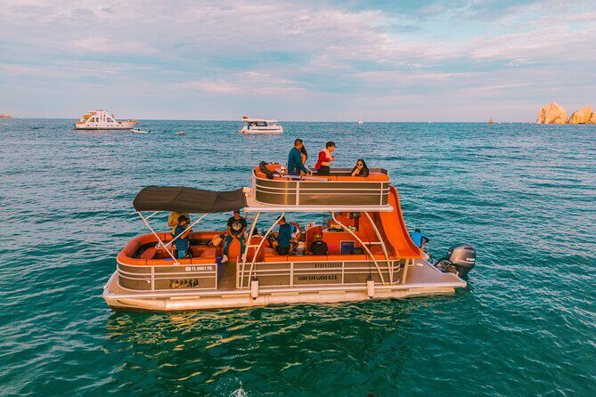 Yacht With Slide in Cabo San Lucas | 45 FT Pantoon - A Detailed Look at the Experience