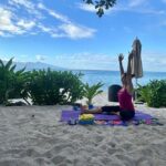 Yoga at sunrise at Sofitel Moorea, overlooking Tahiti - The Sum Up: Is It Worth It?