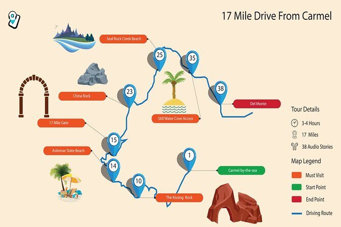 17-Mile Drive Self-Guided Audio Tour from Monterey & Carmel - An In-Depth Look at the 17-Mile Drive Self-Guided Audio Tour