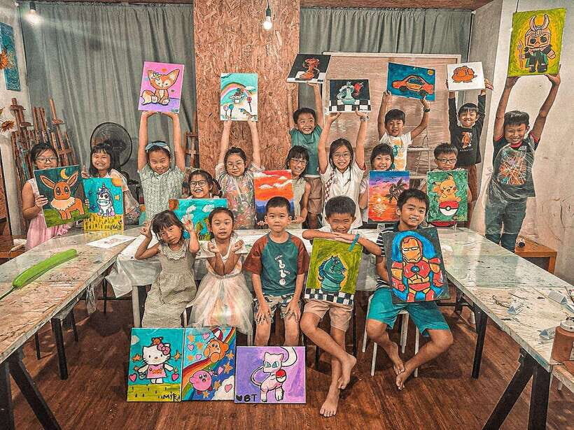 2-Hr Art Jamming Session - Unguided - The Sum Up