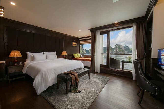 5 stars cruise, 4 stars price - private balcony cabins - 2 days - 1 night tour - A Deep Dive into the Ha Long Bay Cruise Experience