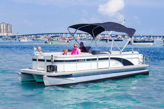 9Hour Pontoon Boat Rental in Navarre,FL Relax & Explore the Coast - What to Expect on Your 9-Hour Water Adventure