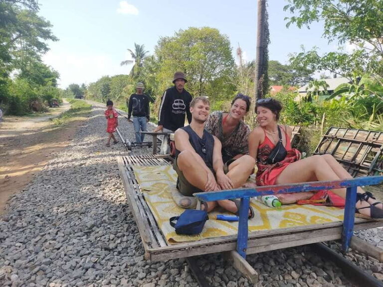 A Day TukTuk Handicrafts Bambootrain Killing&BatCaves,Sunset - Is This Tour Worth It?