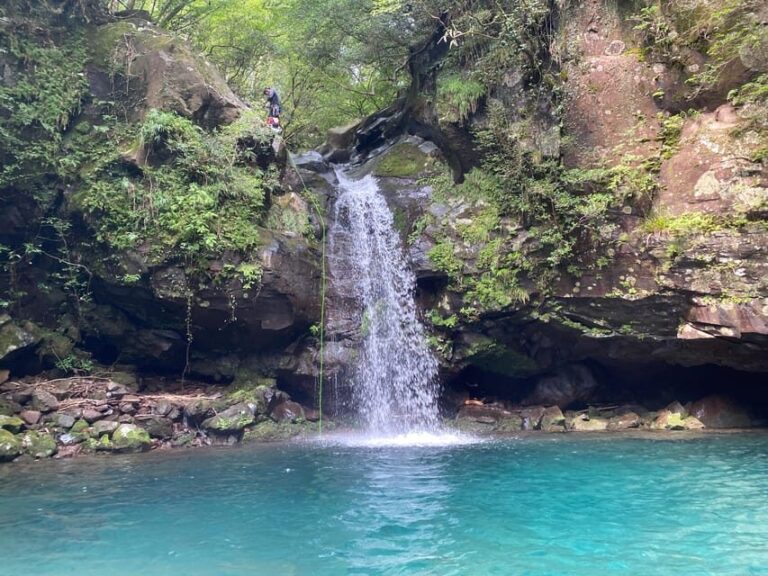 Advanced Canyoning Activity at the bottom of Mt. Fuji - An Honest Look at the Canyoning Adventure