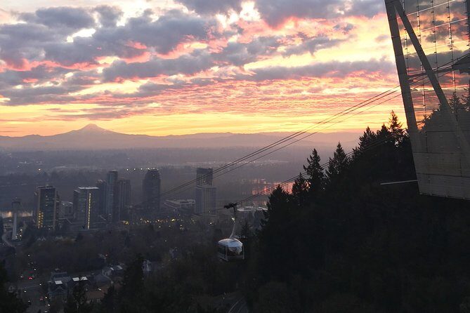 Aerial Tram Ride with Doughnuts at Sunrise in Portland Oregon - The Final Word