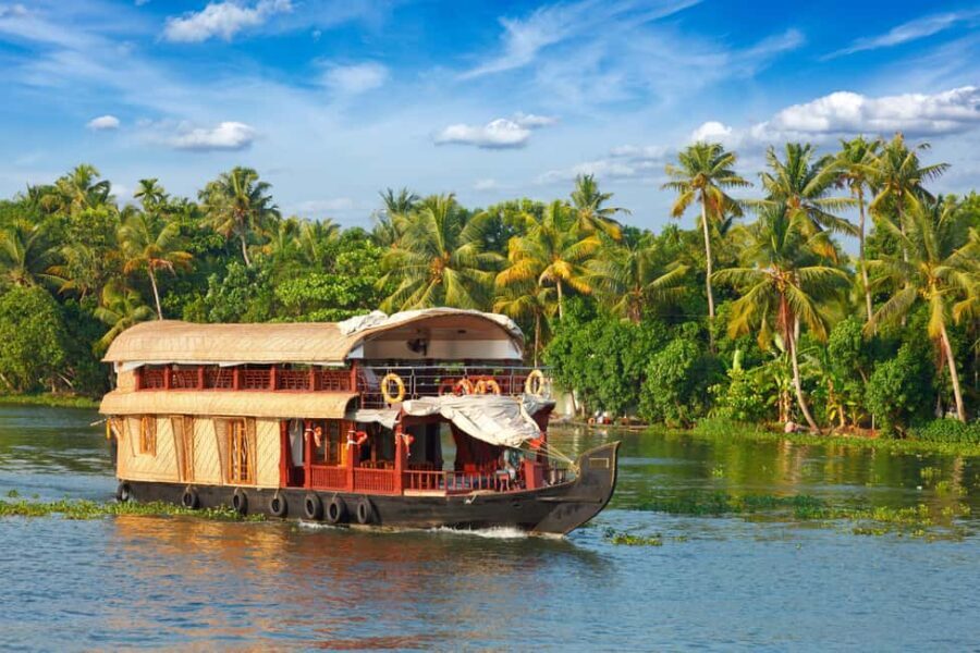 Alleppey / Alappuzha Houseboat Day Cruise with Lunch: Cochin