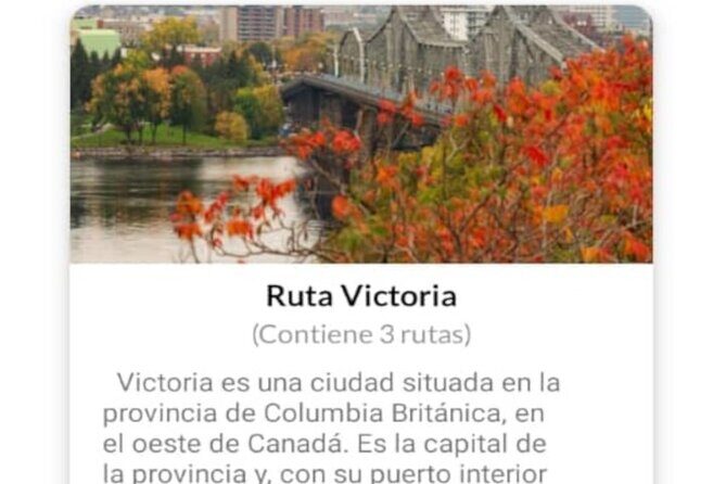 APP Self-Guided Routes Victoria with audio guide - Why This Tour Is Worth Considering