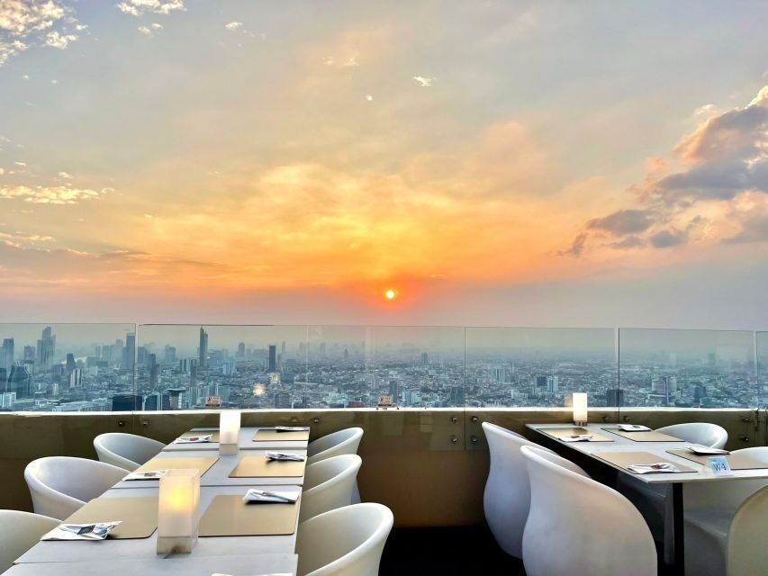 Baiyoke Tower Balcony Buffet & Observation Deck 81st Floor - The Observation Deck: A 360-Degree View