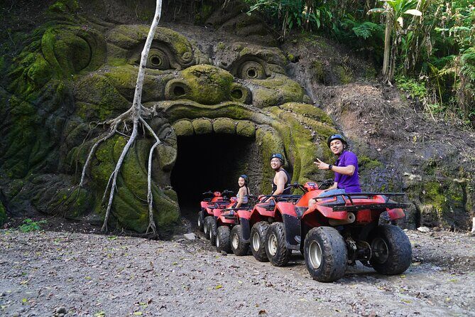Bali Quad Bike Through Gorilla Cave - Monkey Forest and Waterfall - The Sum Up