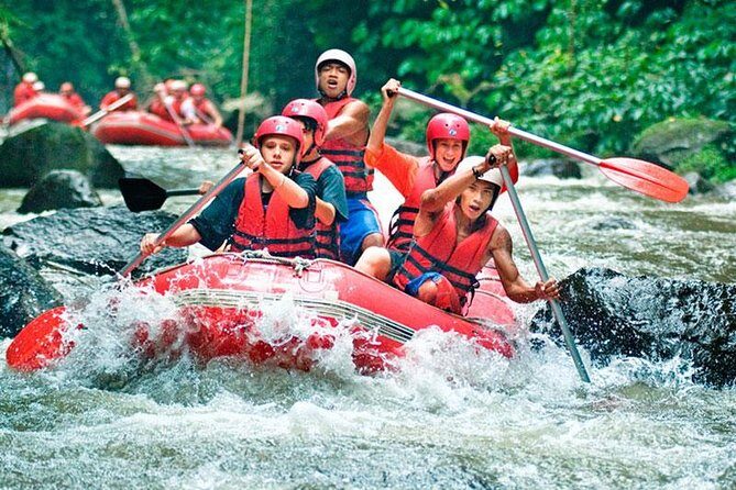 Bali White Water Rafting on Ayung River with Lunch - Key Points