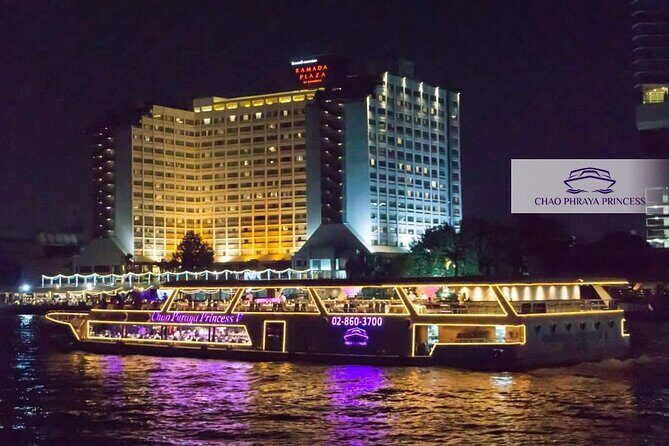 Bangkok Chao Phraya Princess Dinner Cruise from Asiatique Pier - What to Expect During the Cruise
