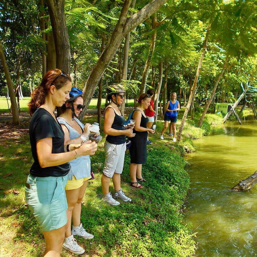 Bangkok: Green Oasis Guided Bike Tour with Boat Ride - Frequently Asked Questions