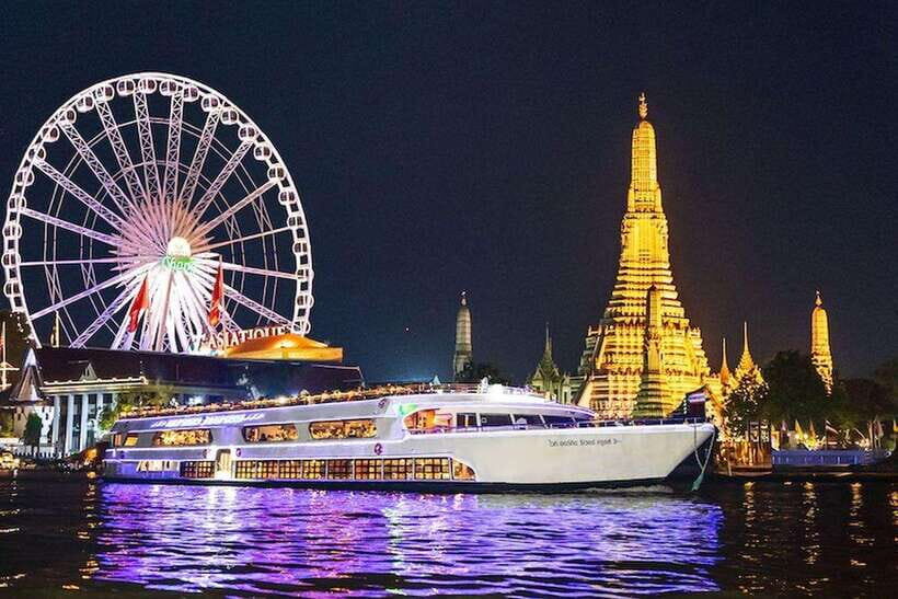 Bangkok: Luxury White Dinner Cruise Free Flow Beer and Wine - A Closer Look at the Experience