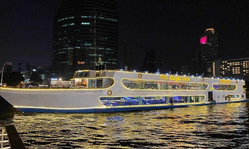 Bangkok: Prince Alangka Cruise with Buffet and Live Music