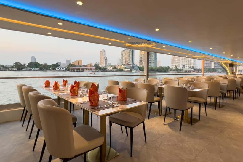 Bangkok: The Planet Chao Phraya River Dinner Cruise - The Itinerary Breakdown