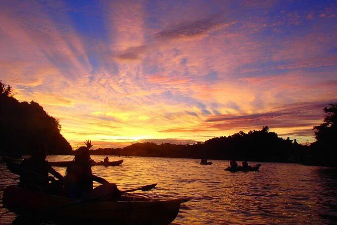 Beautiful sunset kayak tour in Okinawa - A Deep Dive into the Sunset Kayak Tour