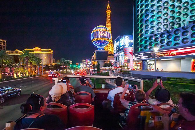 Big Bus Las Vegas: Sightseeing Night Tour by Open-Top Bus - Frequently Asked Questions