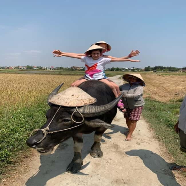 BUFFALO RIDING -BASKET BOAT & BIKE TOUR-HOI AN - The Details That Matter