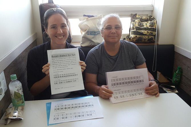 Busan Dialect Class with local snack - Authentic Experiences and Personal Touches