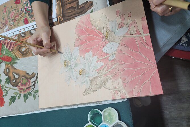 [BUSAN,GamcheonVillage] Private Korean Art Painting Class - An In-depth Look at the Korean Painting Class in Busan