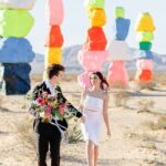 California Desert, Seven Magic Mountains and Las Vegas Sign - The Sum Up