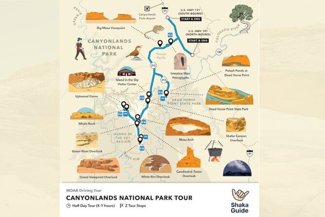 Canyonlands National Park Self-Guided Audio Tour - Limitations and Considerations