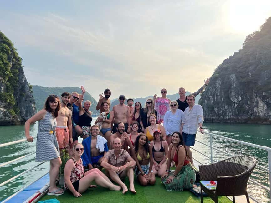 Cat Ba/Ha Noi: Lan Ha and Monkey Island Full Day Boat Trip - The Midday Break: Tasting Vietnam on the Water