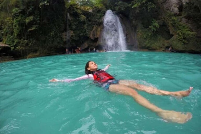 Cebu: Whale Sharks, Kawasan Falls, & Sardines Run Snorkeling - Kawasan Falls: A Refreshing Escape