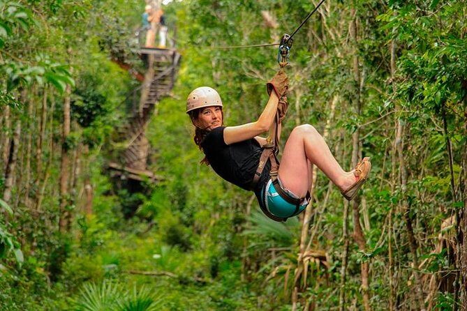 Cenote, Zipline & ATV Shared Combo 3x1 from Playa del Carmen & Cancun - What Makes This Tour Stand Out