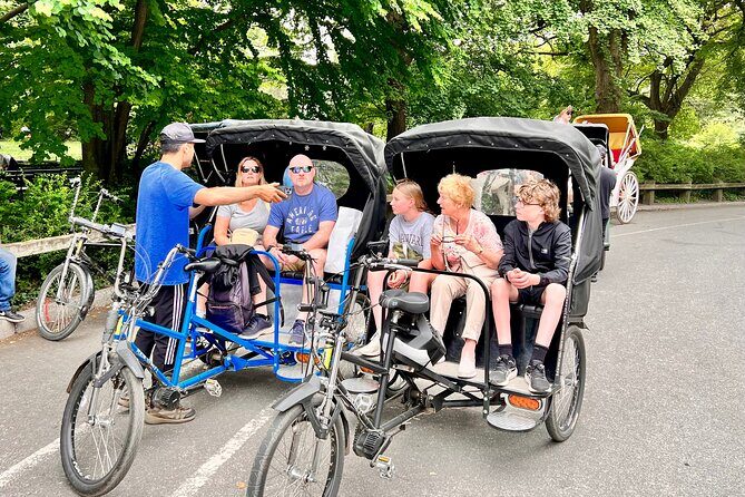 Central Park privet pedicab delux tour -1 hour - Frequently Asked Questions