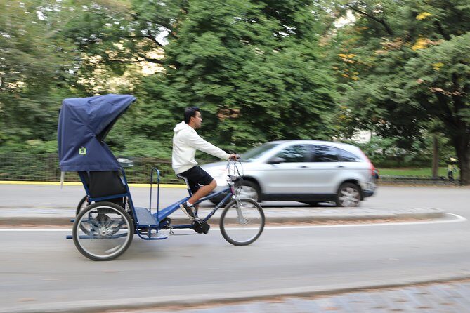 Central Park VIP Tour (All park tour up to 2 hour with unlimited stops) pedicab - What’s Included and What’s Not